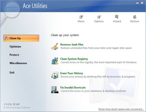 صيانة وتسريع الحاسب Ace Utilities 5.4.0 Build 538 Ab2da5c9a4f1f41f0f2da52788662e03