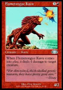 Mazo Kavu (rojo/verde) + card combos del mazo Kavuleguadefuego