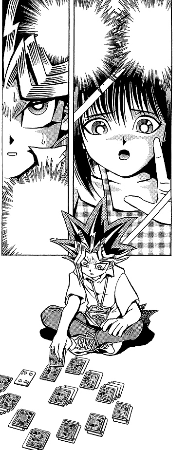  Hình ảnh manga Atem ( Yami Yugi ) và Anzu Mazaki ( Tea Gardner ) của bộ YugiOh vua trò chơi 1MangaAA%2090