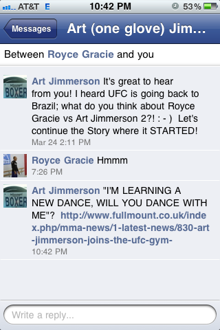 Art "One Glove" Jimmerson calls out Royce Gracie Image