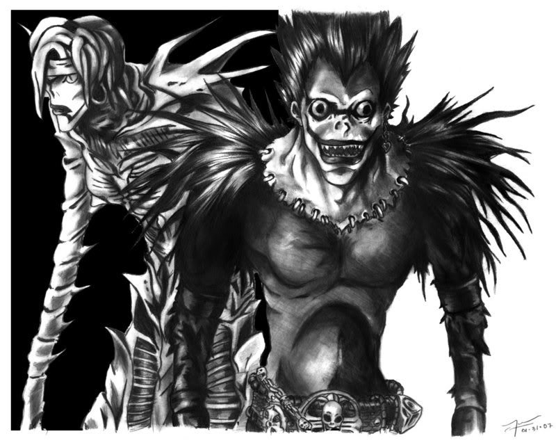 جديد مكتبة رندرات لأنمي Death Note  - صفحة 3 DeathNote-RyukandRem