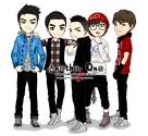 Tranh chibi Bigbang T