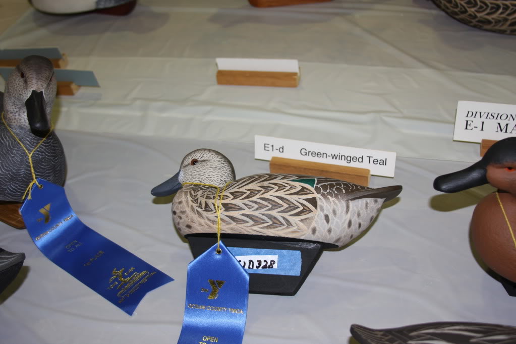 Toms River, NJ decoy show Scottgreengreenwingedteal1-15-12