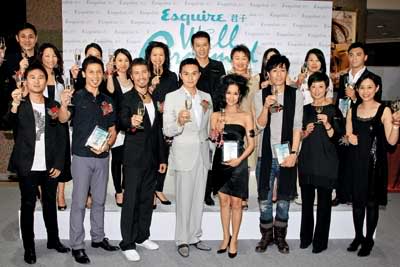 [22/06/2009] attend the presentation ceremony of esquire magazine: HK 20090630568