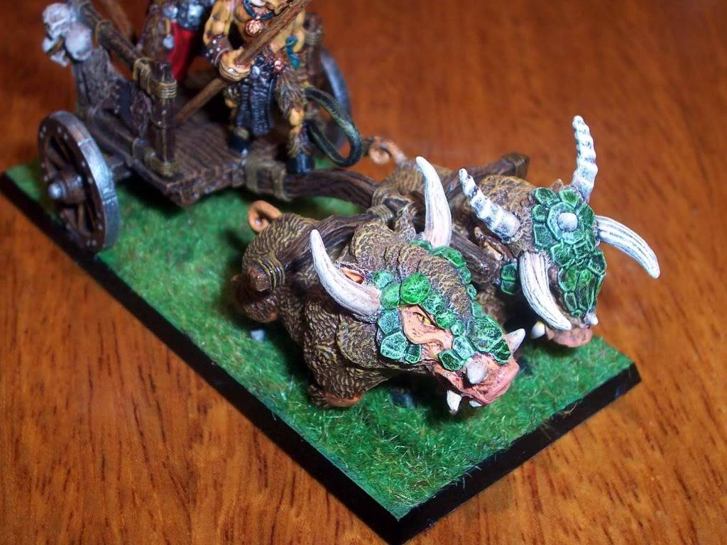 Fantasia - Beastmen Tuskgor Chariot Imagen086