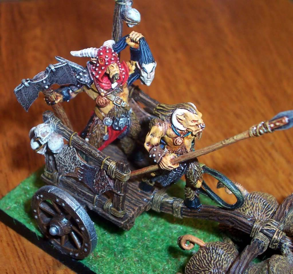 Fantasia - Beastmen Tuskgor Chariot Imagen101