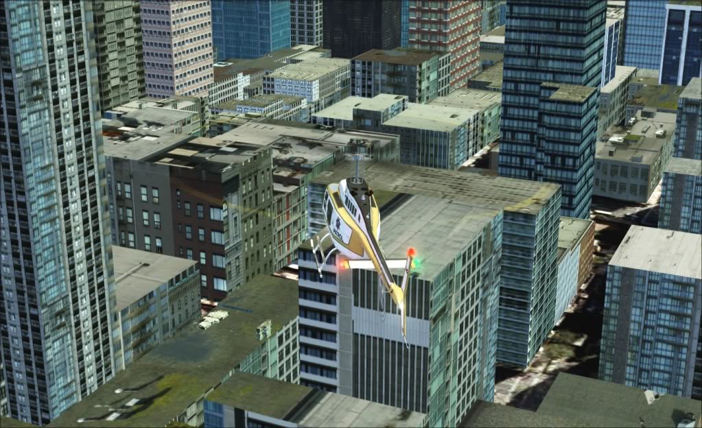 [FSX] Passeio de heli em Manhattan 10