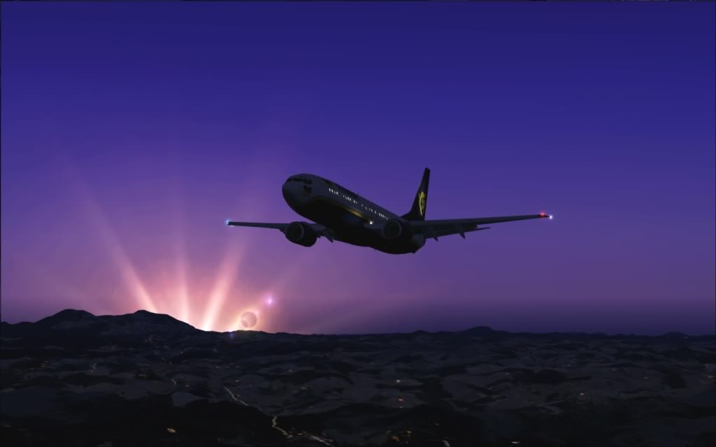 [FSX] Brasília a Vitória ao entardecer 12