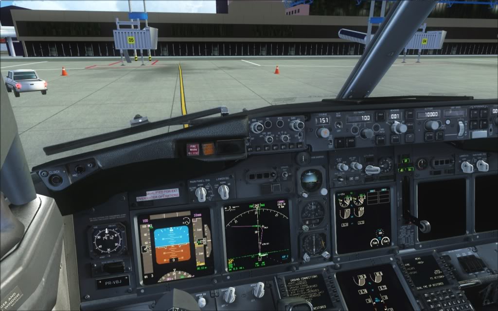 [FSX] Voando o NGx: SBCT-SBNF 02