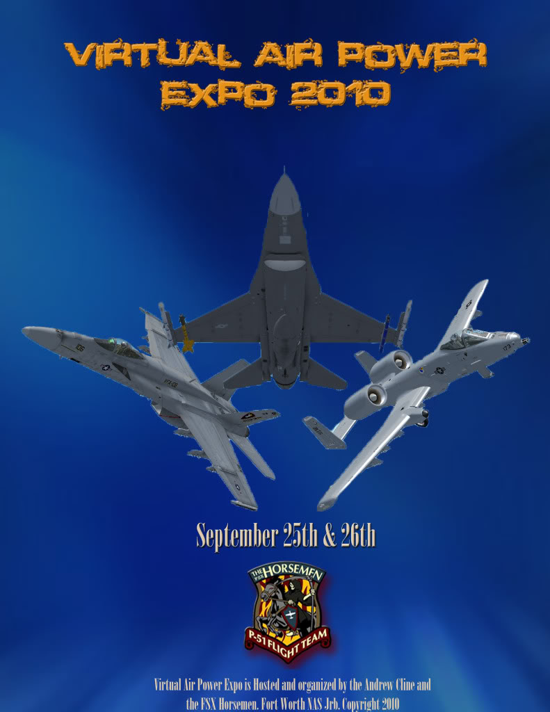 Virtual Air Power Expo 2010 VAPE2010Poster