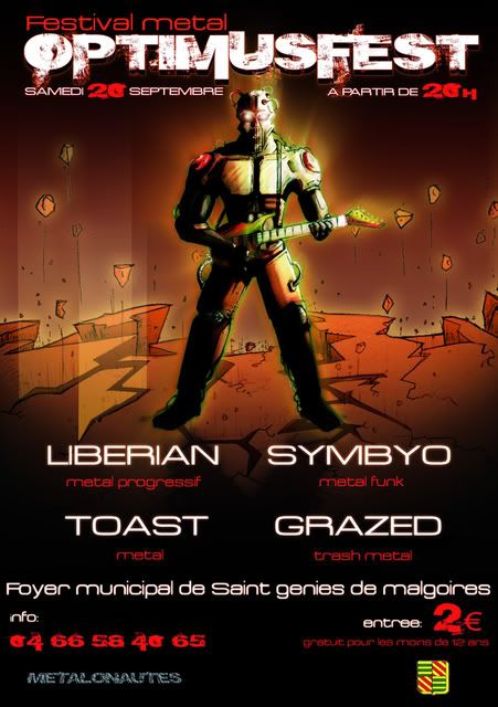 festival metal: LIBERIAN+SYMBIO+TOAST+GRAZED  2 euros Flyers_A5