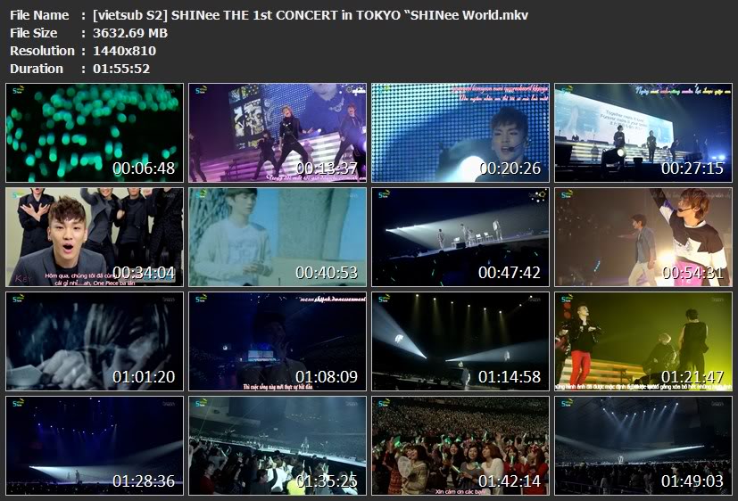 [S2- Vietsub] 110227 Fuji-TV SHINee THE 1st CONCERT in TOKYO [Summer gif for all of you] VietsubS2SHINeeTHE1stCONCERTinTOKYOSHINeeWorldmkv