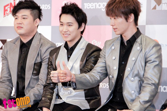 [120219] Super Show IV Singapore Press Conference Stomp18