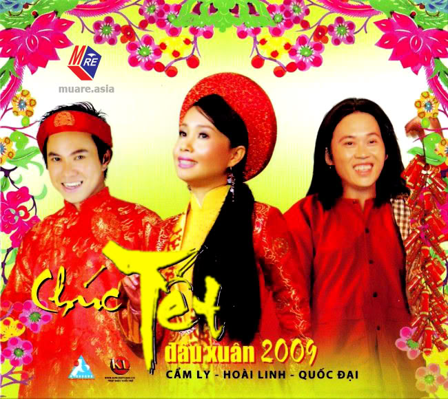 Album Chúc Tết Đầu Xuân 2009 - Cẩm Ly, Hoài Linh, Quốc Đại (320kbps) ChucTet2009-Muare