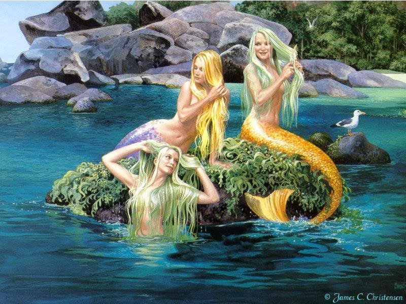 Fantasy und Mittelalter Glittergifs^^ Mermaids