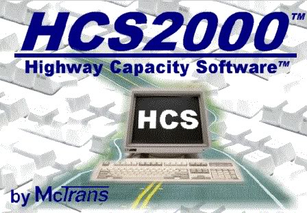 Highway Capacity Software - HCS 2000 V4 Setup