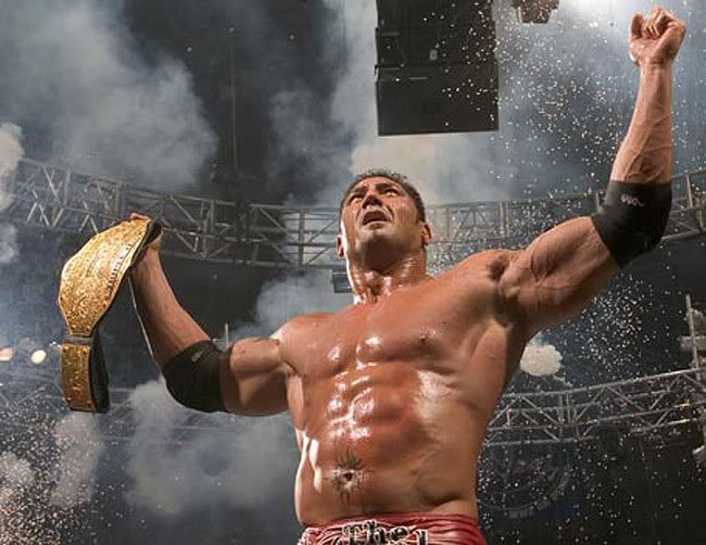 The Animal, Batista WrestleMania_21_-_Batista_Vs_Triple