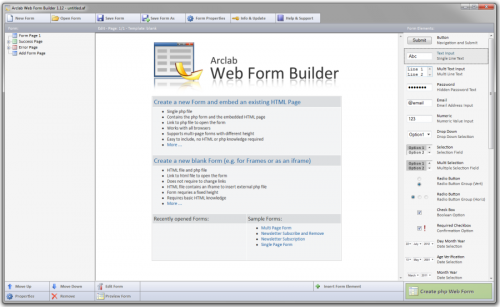 تصميم استمارات الانترنت Arclab Web Form Builder 3.0 41063268191e317c6abda06d701245b6