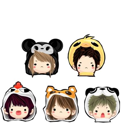 chibi DBSK nè DBSK_cartoon002