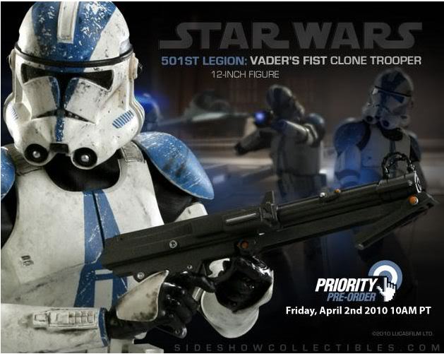 The 501st Legion: Vader’s Fist Clone Trooper 12-inch Figure Clone-1