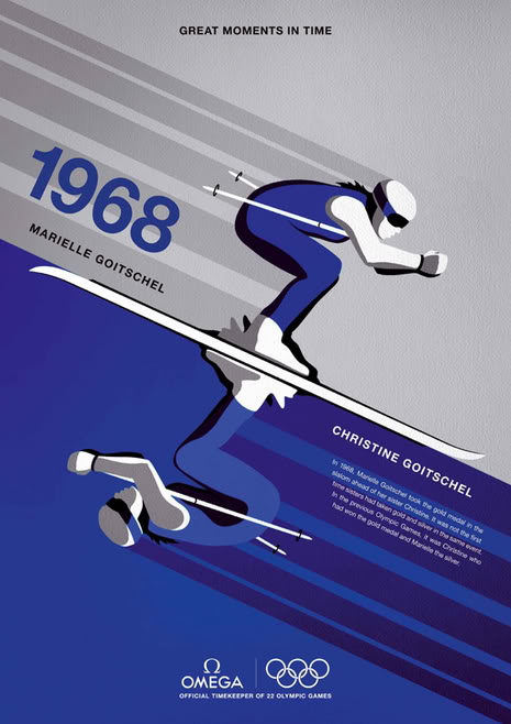 Les affiches des Jeux olympiques à travers OMEGA... OMEGA7