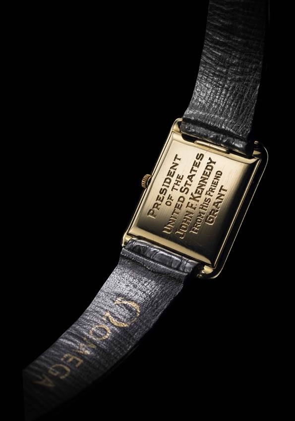 L'Omega du Pst Kennedy visible à Baselworld