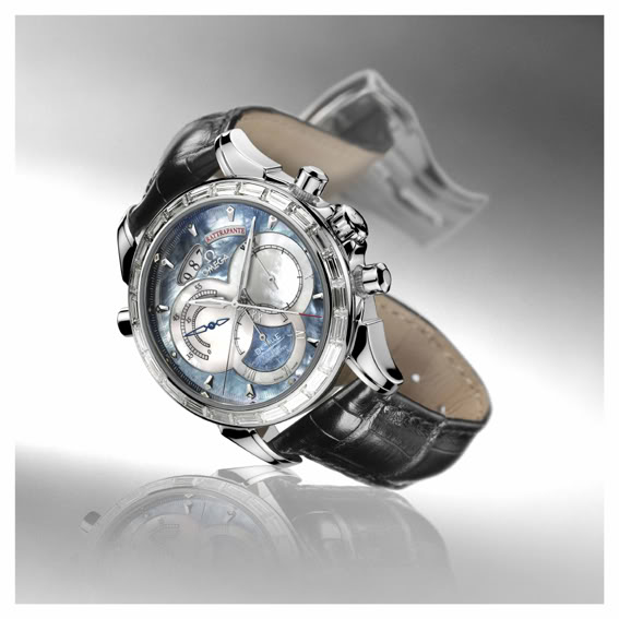 Omega Rattrapante De Ville Platine "Ice" Co-Axial Omegarattrapanteplatine