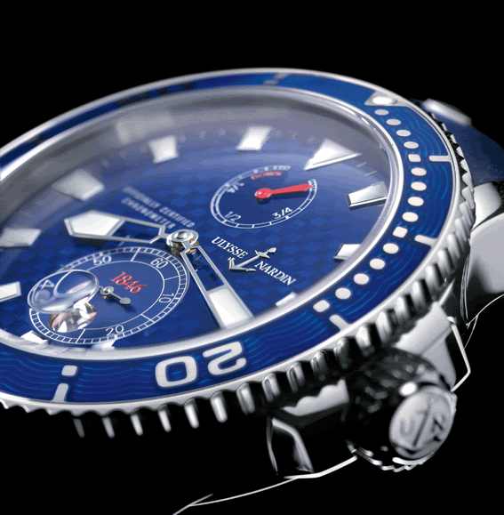 Plonger en Ulysse Nardin ULyssemarinediver3