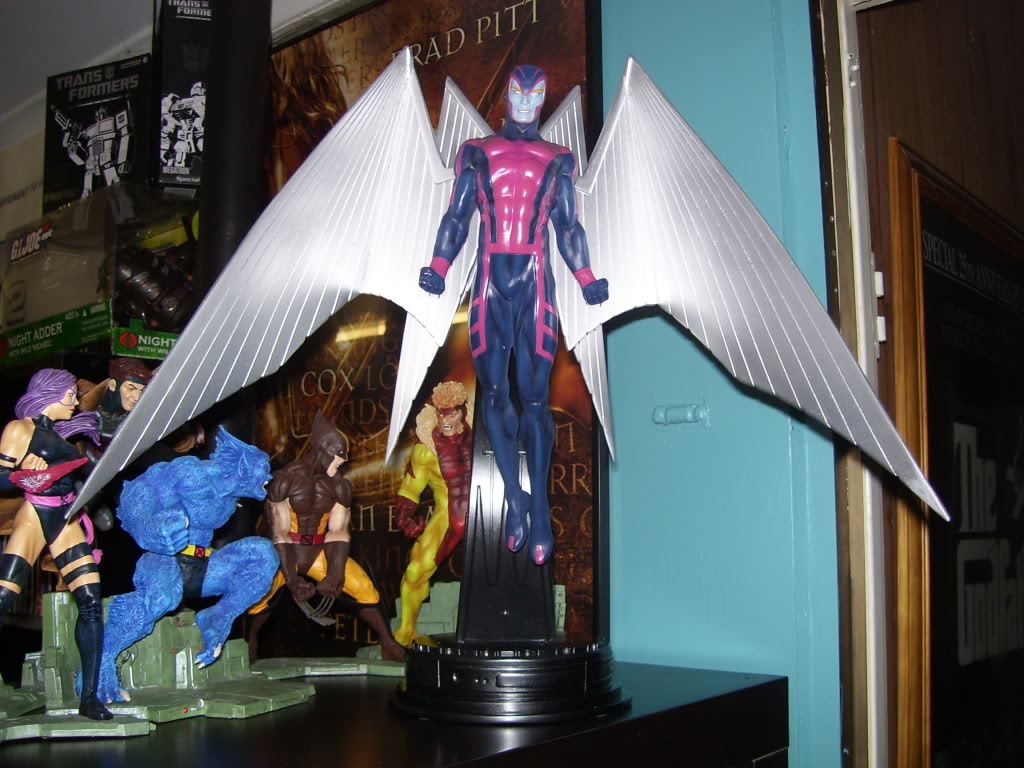 Bowen X-men Angel e AnchAngel Statues. - SAIU! FOTOS! Archangel011