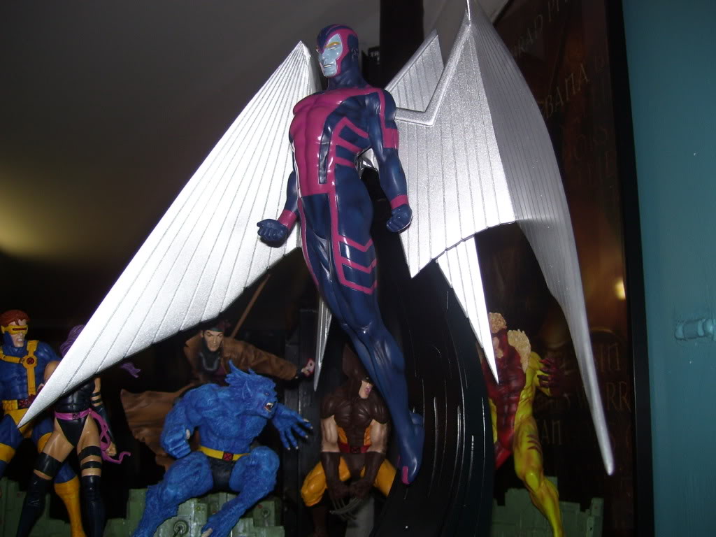 Bowen X-men Angel e AnchAngel Statues. - SAIU! FOTOS! Archangel012