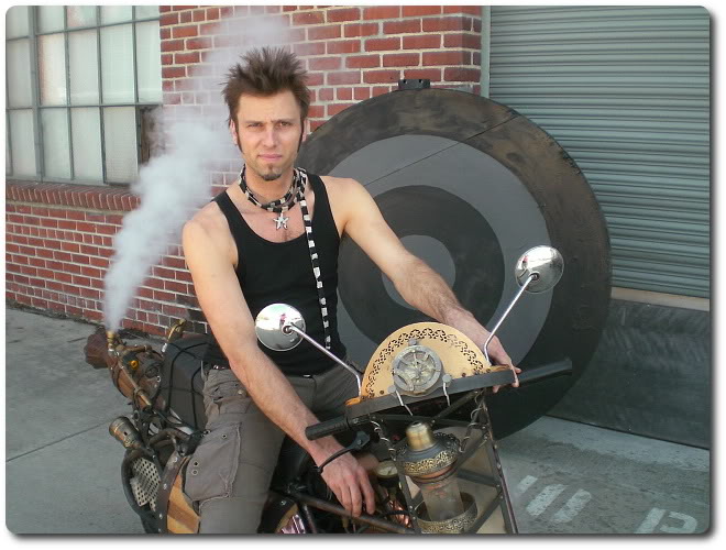 Steampunk photos Steampunk-motorycle