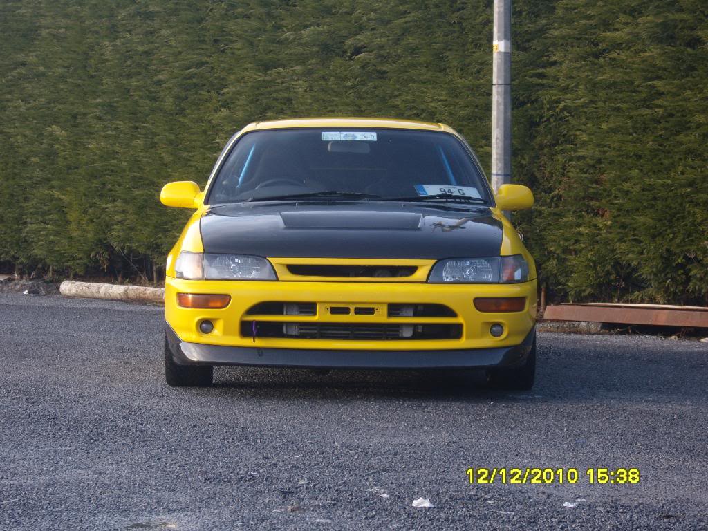 Dara's yellow 3S-GTE corolla (conversion done by paul) S1031418