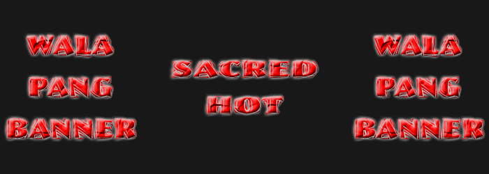 † Sacred HOT †