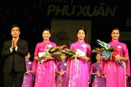 Pix Fin kute tham gia miss phú xuân 2009 5