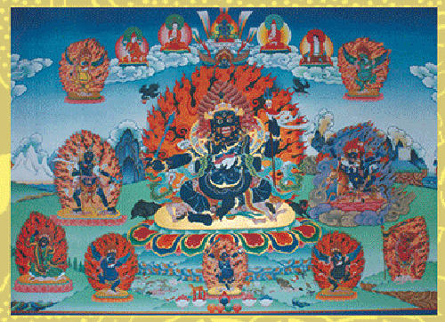 Sri Maha Kala Tantraraja Rudra Kalpa Maha Smasana Nama Mahayana Sutra Mahakala