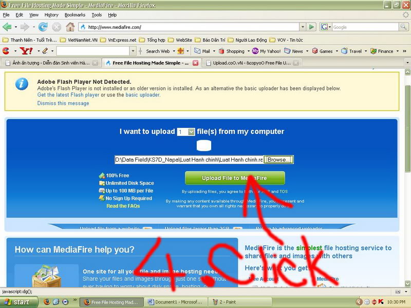 Cách Upload file nè...các bạn nghiên cứu đi nha...^^! 13