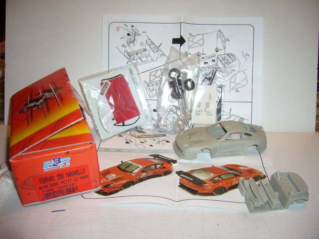 2 kits au 1/43 Ford Williams FW07 & Ferrari F550 Maranello Hungary Prodrive 2001 _57_zpsylcrr2f8