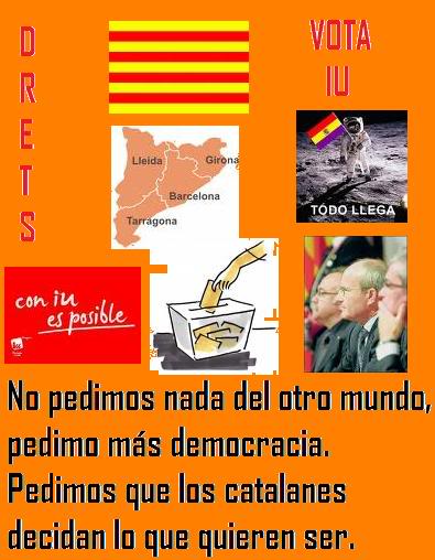 Campaña electoral de IU en Catalunya Iu4