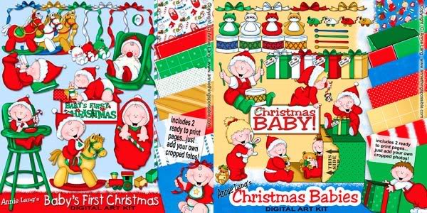 scrap navidad Babylang