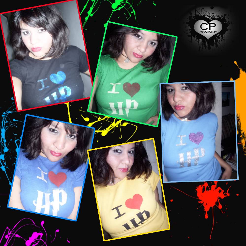 PLAYERAS "I <3 HP" Claudiapottert-shirts