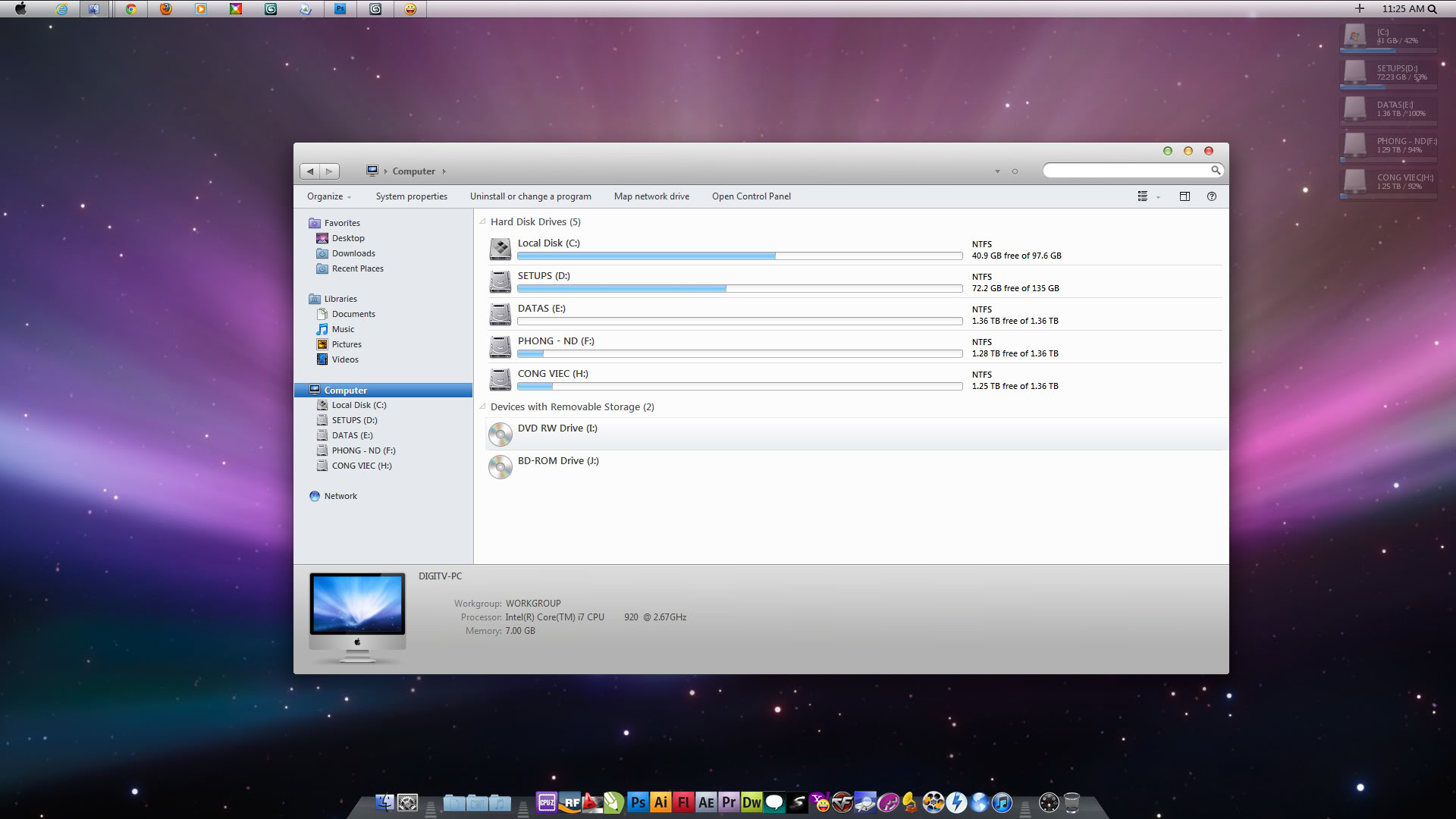 Theme Mac OSX Lion cho Windows 7 và XP 003-1