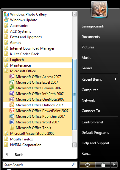Microsoft Office 2007 Blue Edition - 500MB O07