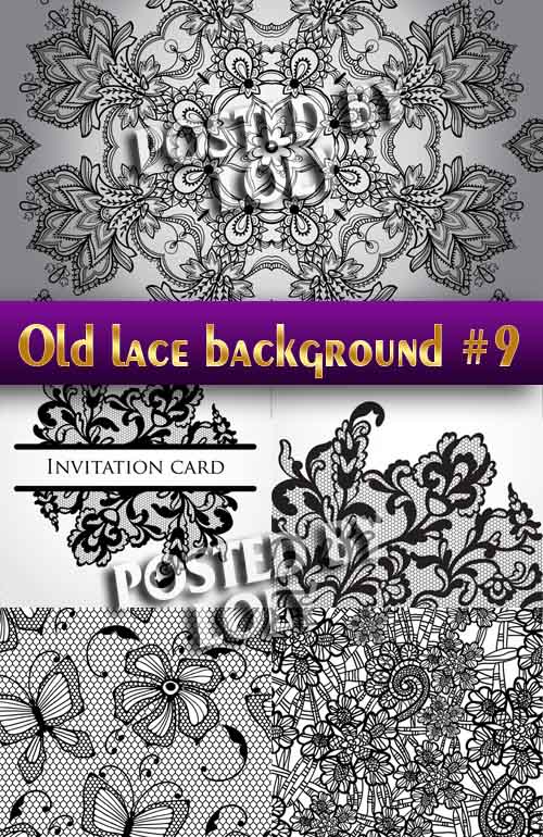 Vintage lace background #9 - Stock Vector 65b2ab3af9591d04d15a0bd843e0f041