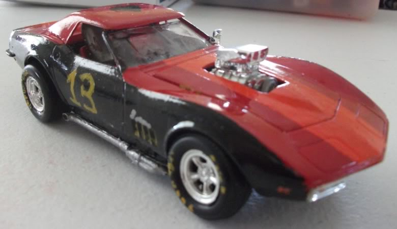 Revell Monogram 1/24th scale Road Ace.. 1969 Corvette Roadster 1969corvetteroadace-1