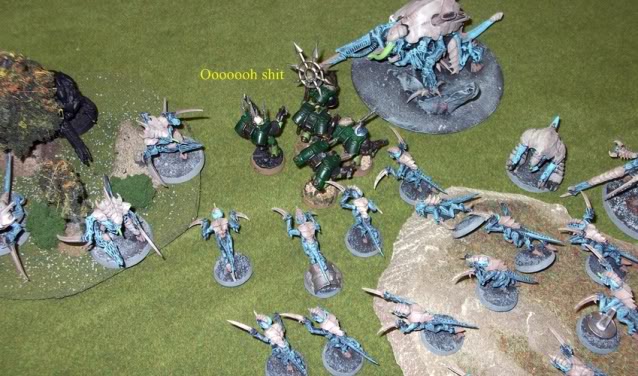 Tyranid vs Chaos Space Marines 2000 pts Nids21