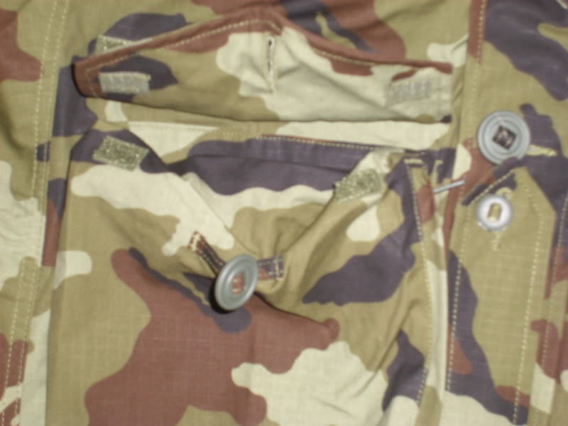 2010 Pattern Irish Army Field dress. Falseopeningonchestpocket
