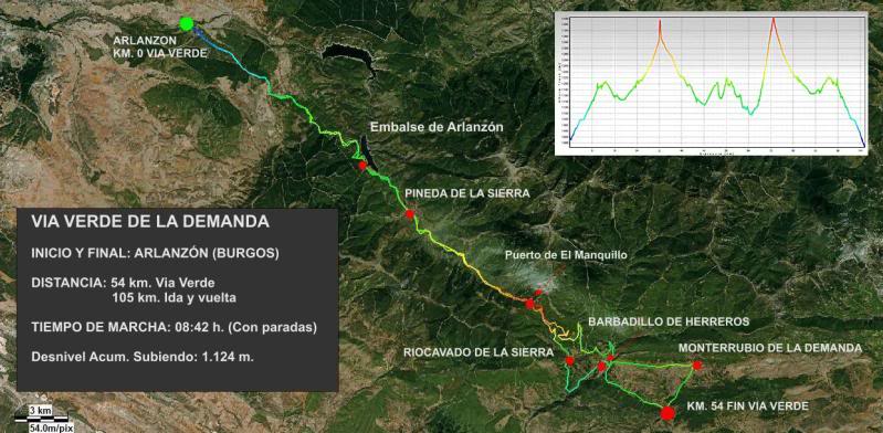 Vía Verde de la Demanda MAPAVIAVERDE