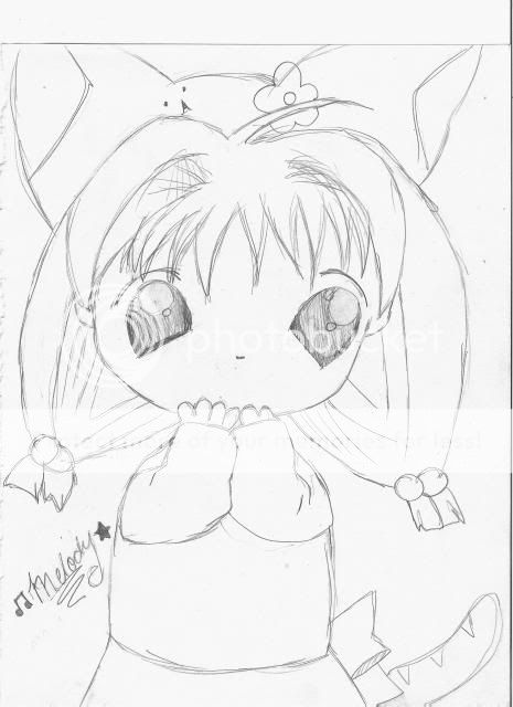 Mel's Drawings~! Neko001