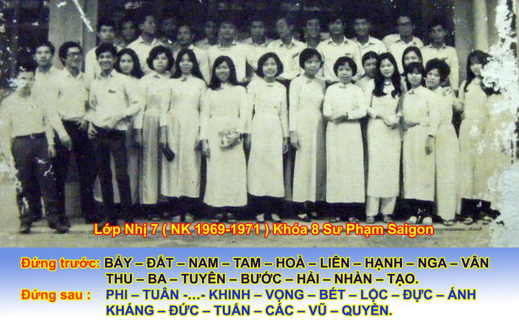 Khóa 8 ( 1969-1971 )-Trường Xưa Kỷ Niệm-Phần 1 Nhi7