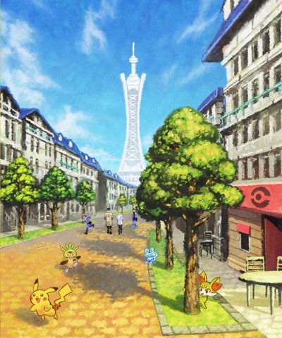 Des Nouveautés en HD pour Pokemon X et Y. Lumiose-City-Pokemon-X-and-Y_zpsdcfd5f27